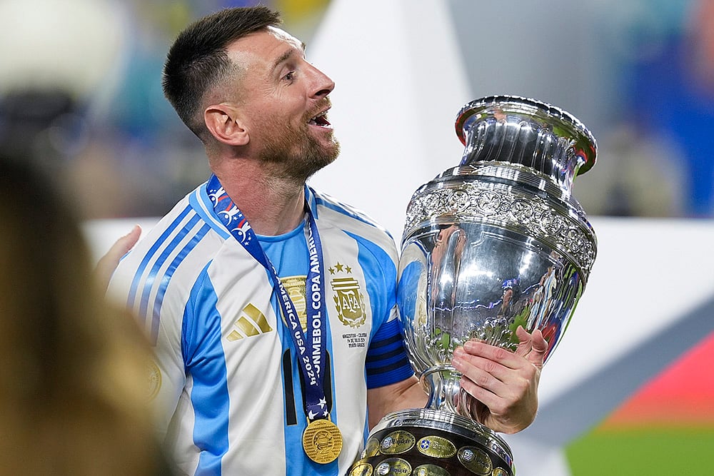 ARG Vs COL, Copa America 2024 Final: Lionel Messi, Argentina